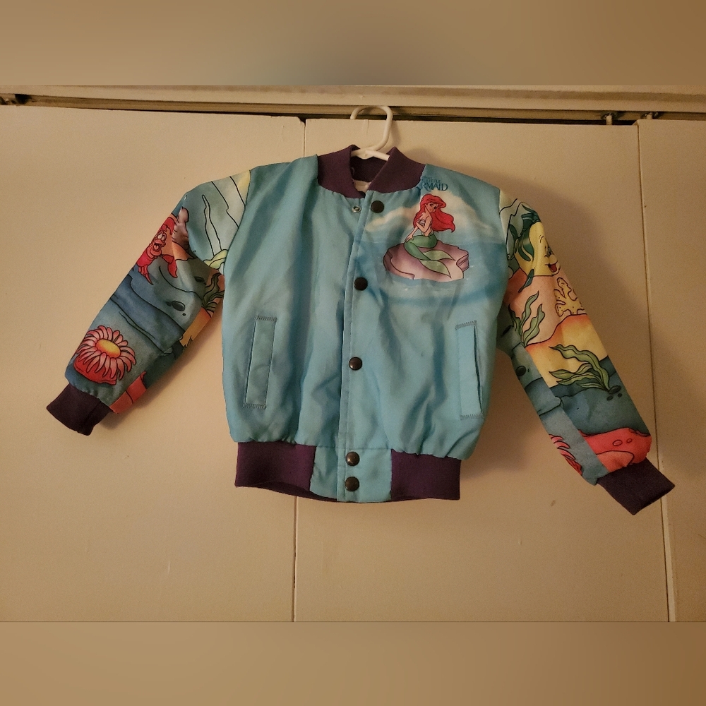 Vintage 90's Chalk Line Children's Little Mermaid Jacket